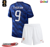 Francja Marcus Thuram #9 Koszulka Podstawowa dzieci MŚ 2026 Krótki Rękaw (+ krótkie spodenki)